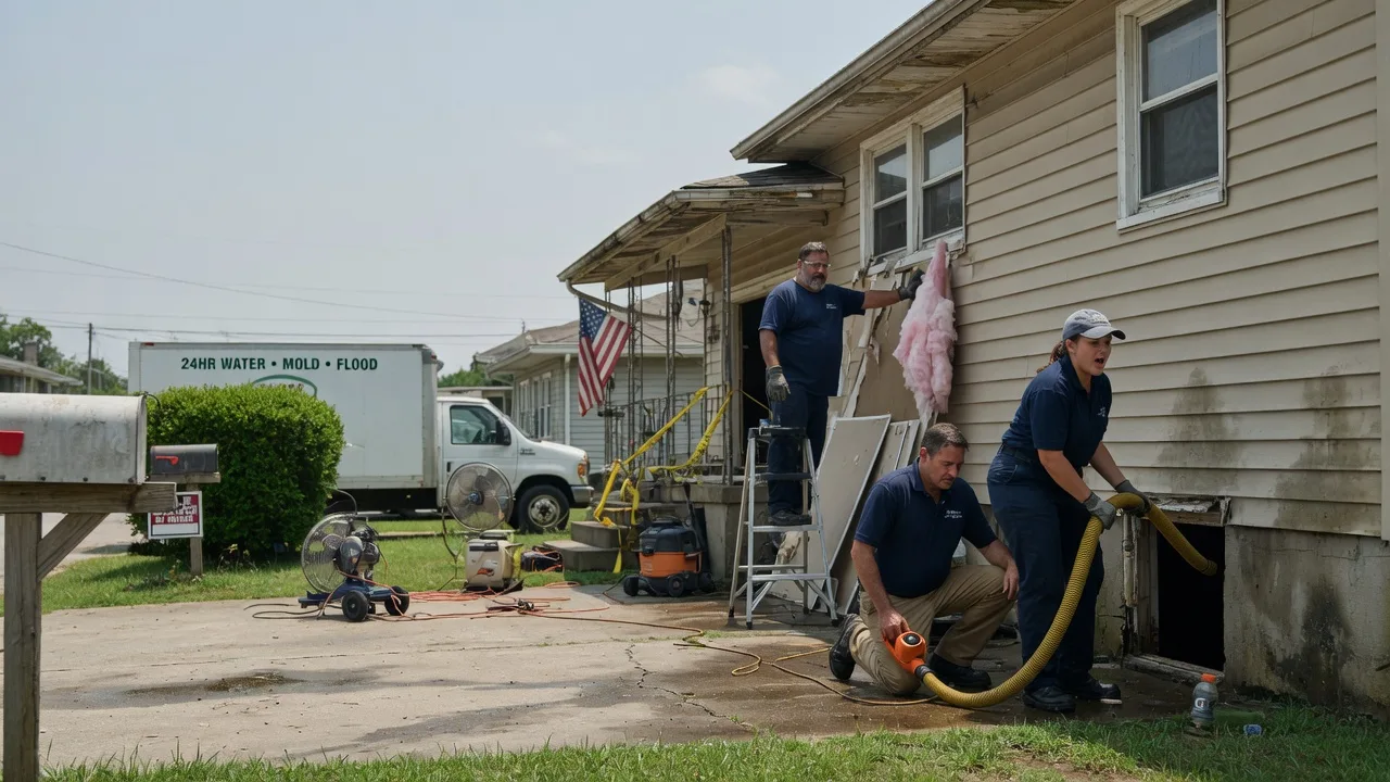 Water Damage Repair in Derby, IN near me